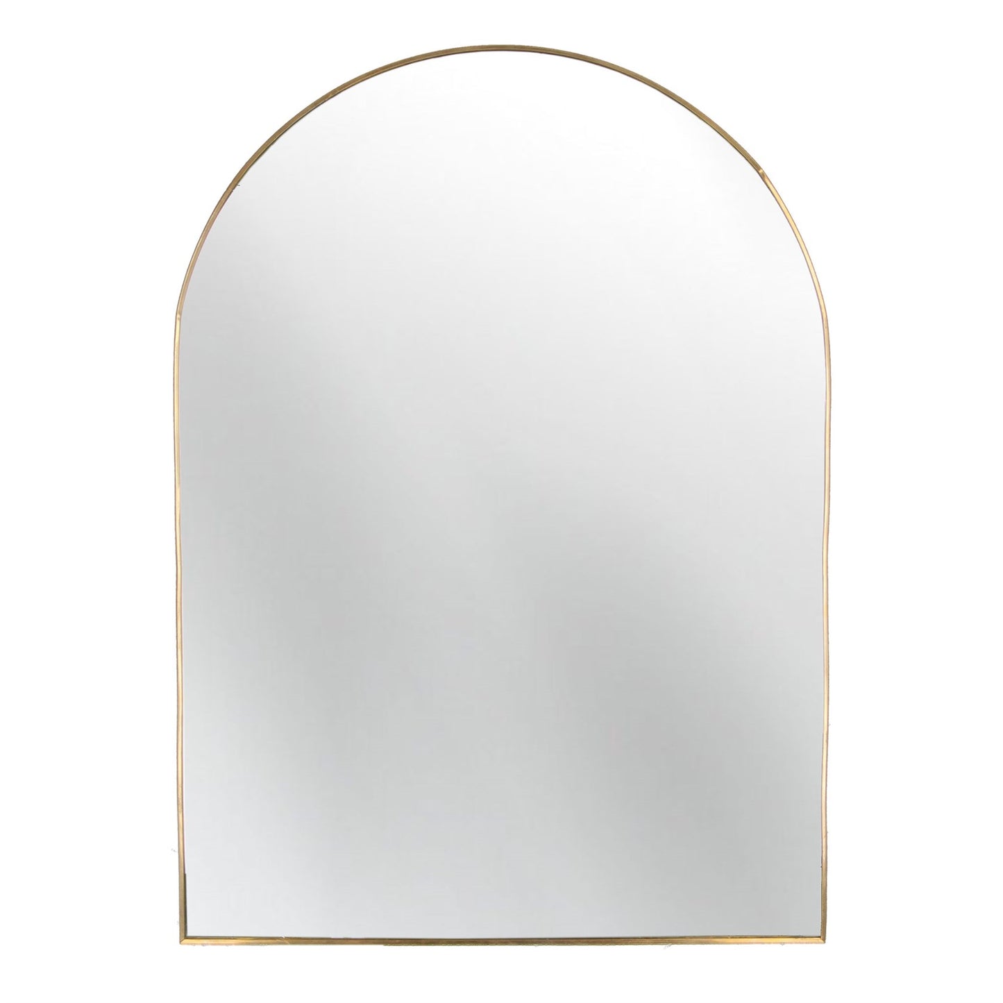 Metal Wall Mirror 50cm - Gold Arch