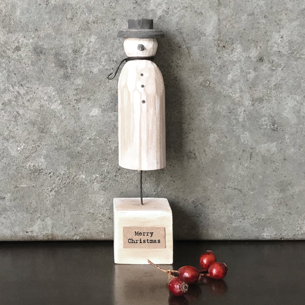 Schneemann auf Ständer