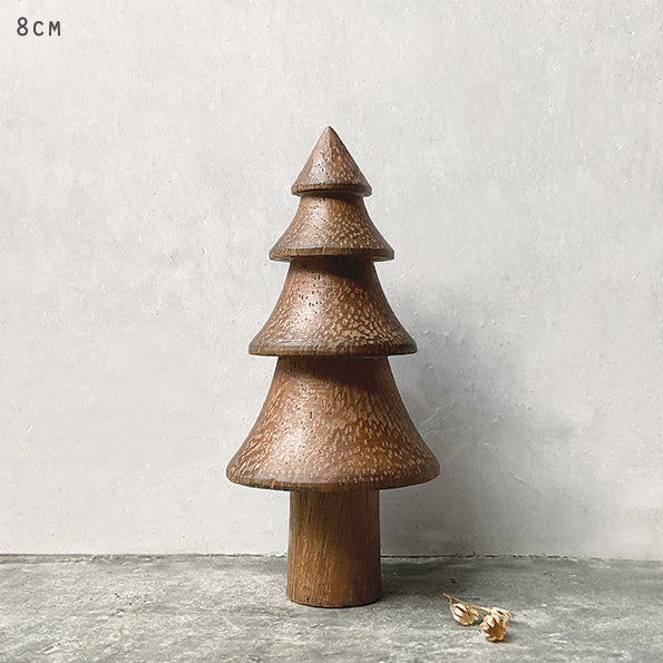 Kleiner gedrechselter Baum - geriffelt