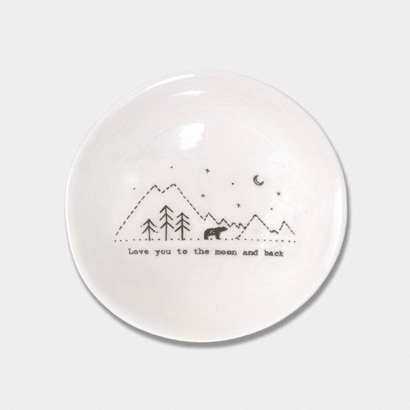 Mittlere Wackelschale - Love you to the moon and back