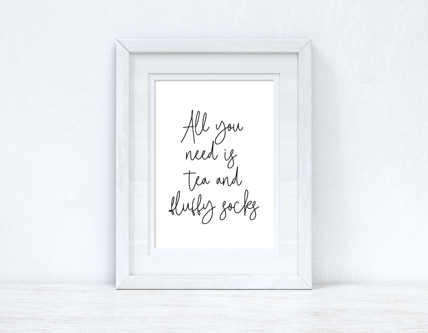 All You Need Is Tea Autumn Seasonal Kitchen Wall Home Decor Print-1