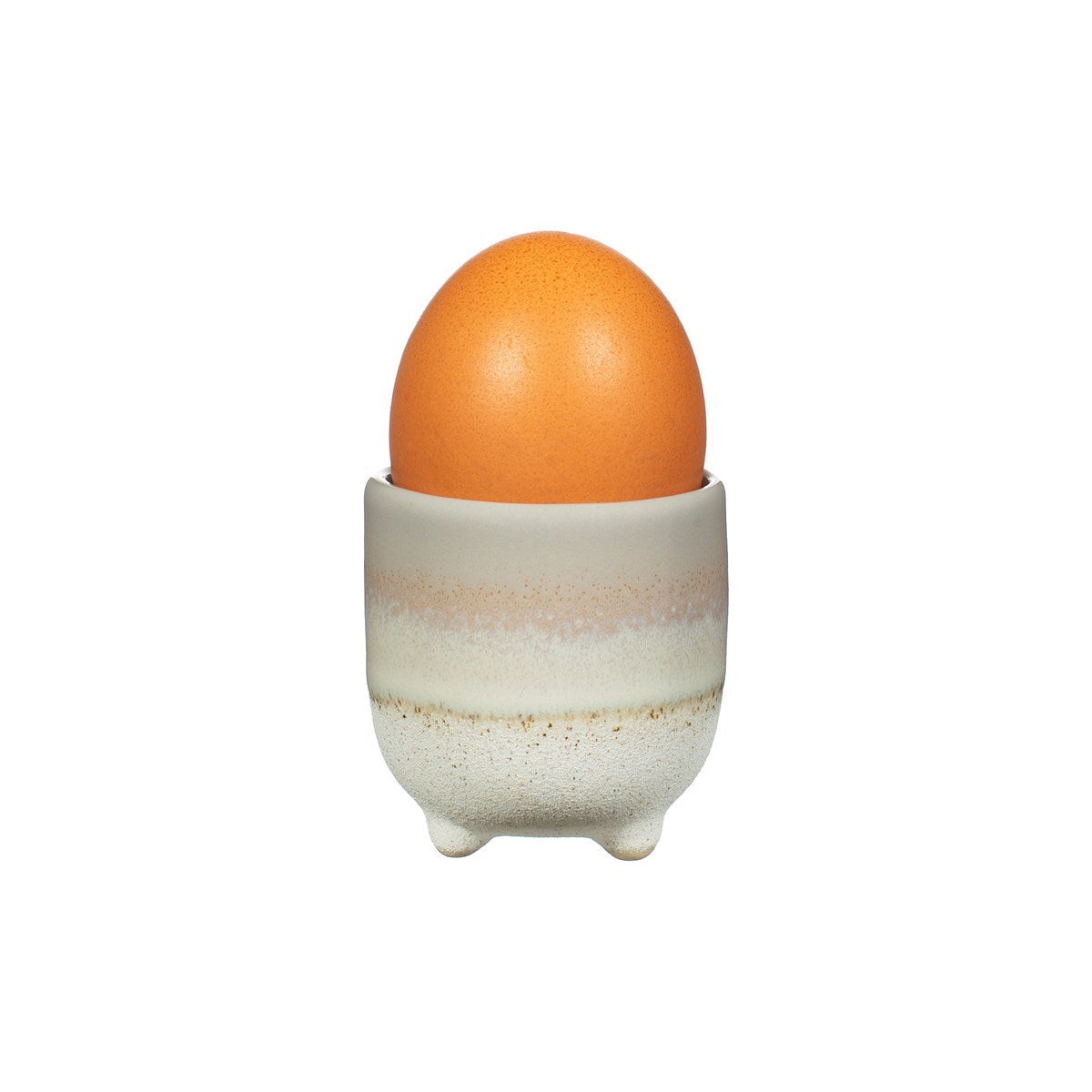 Eierbecher mit Mojave-Glasur, graue Glasur