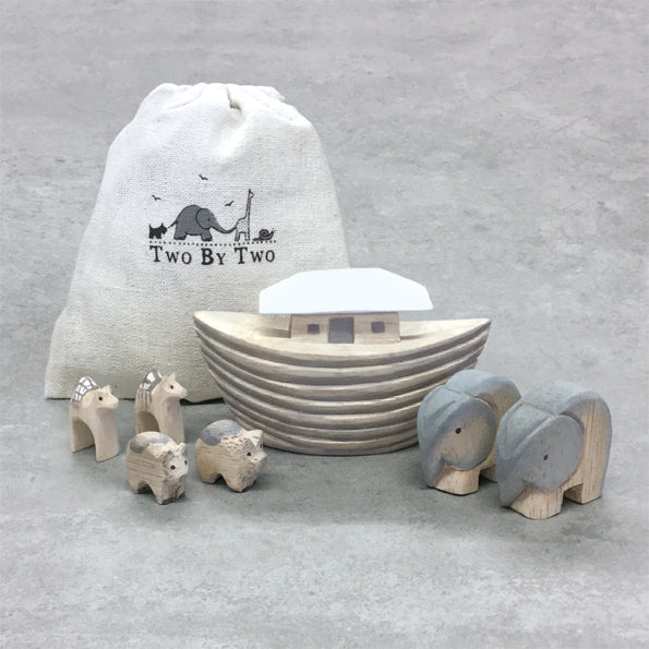 Noah's ark set & bag