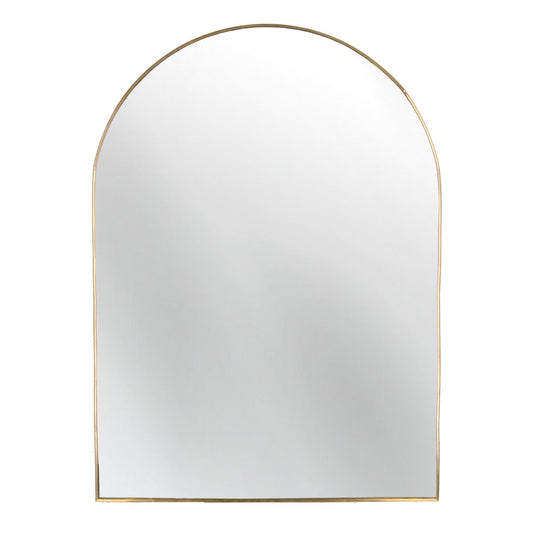 Metal Wall Mirror 50cm - Gold Arch