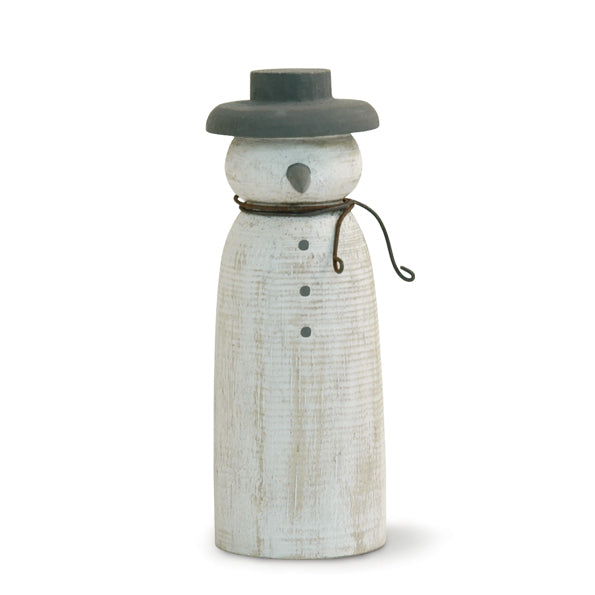 Wooden snowman - Large