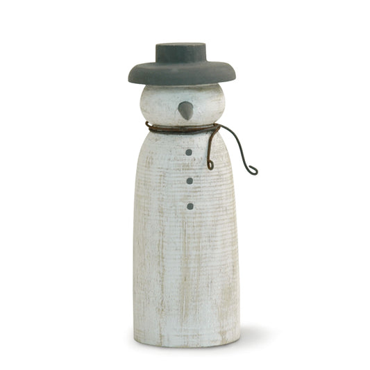 Wooden snowman - Large