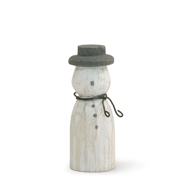 Wooden snowman - Small