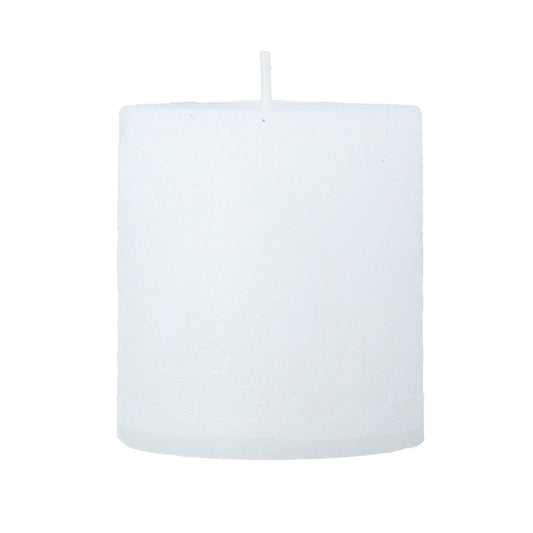 Mini Pillar Candle 7cm - White