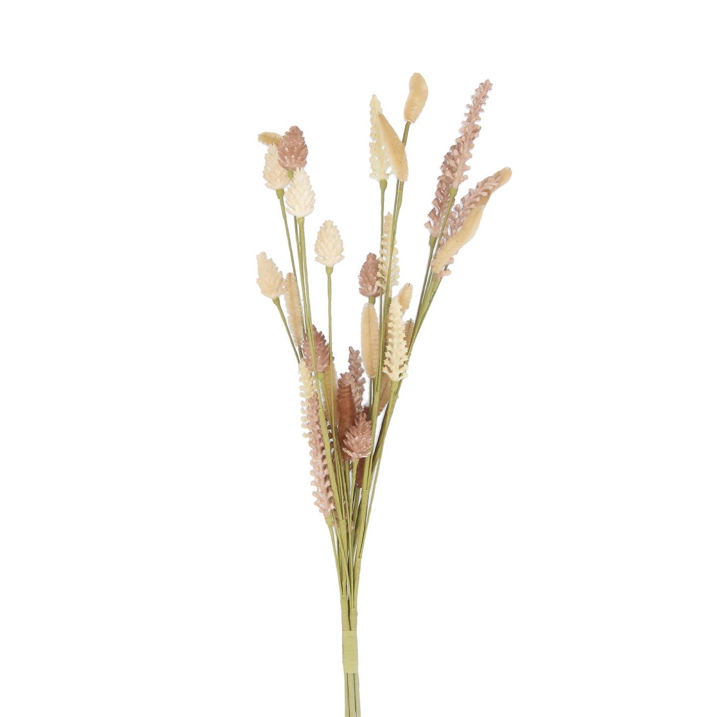 Bunch 50cm - Natural Bunny Tail/Cone Mix