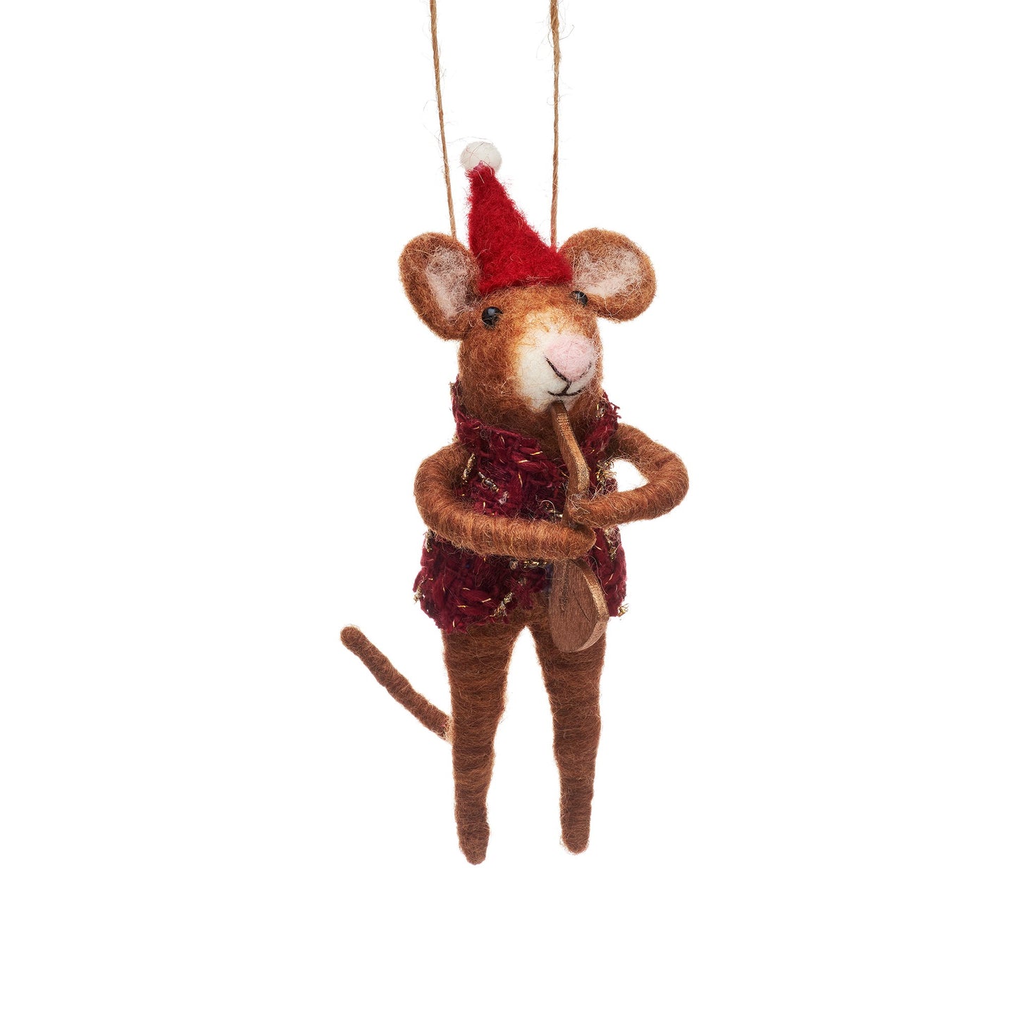 Musician Mice Felt Hanging Decoration - Single