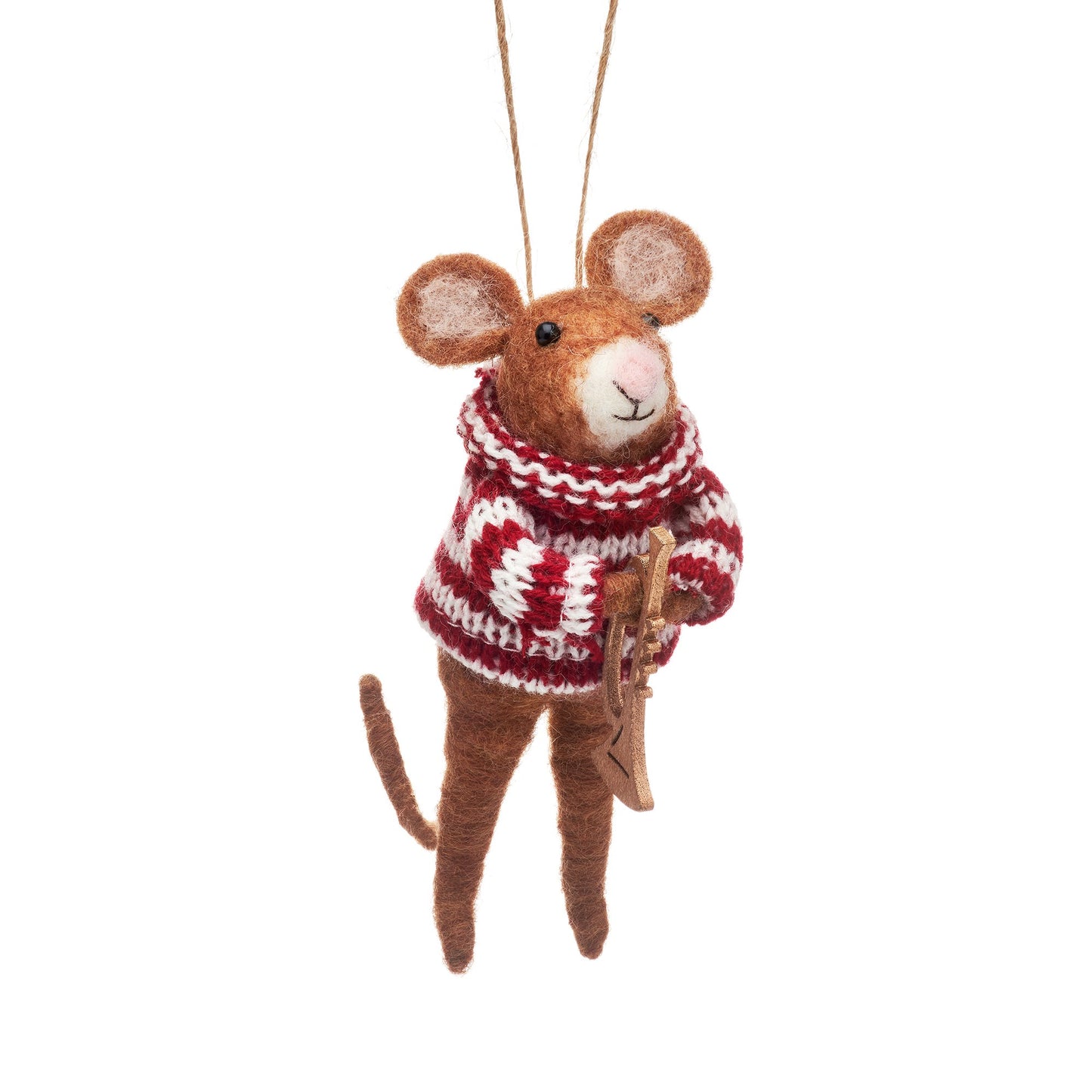 Musician Mice Felt Hanging Decoration - Single